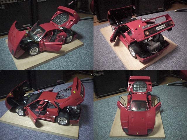 1/8 ポケ―ル フェラーリF40 完成