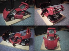 1/8 ポケ―ル フェラーリF40 完成