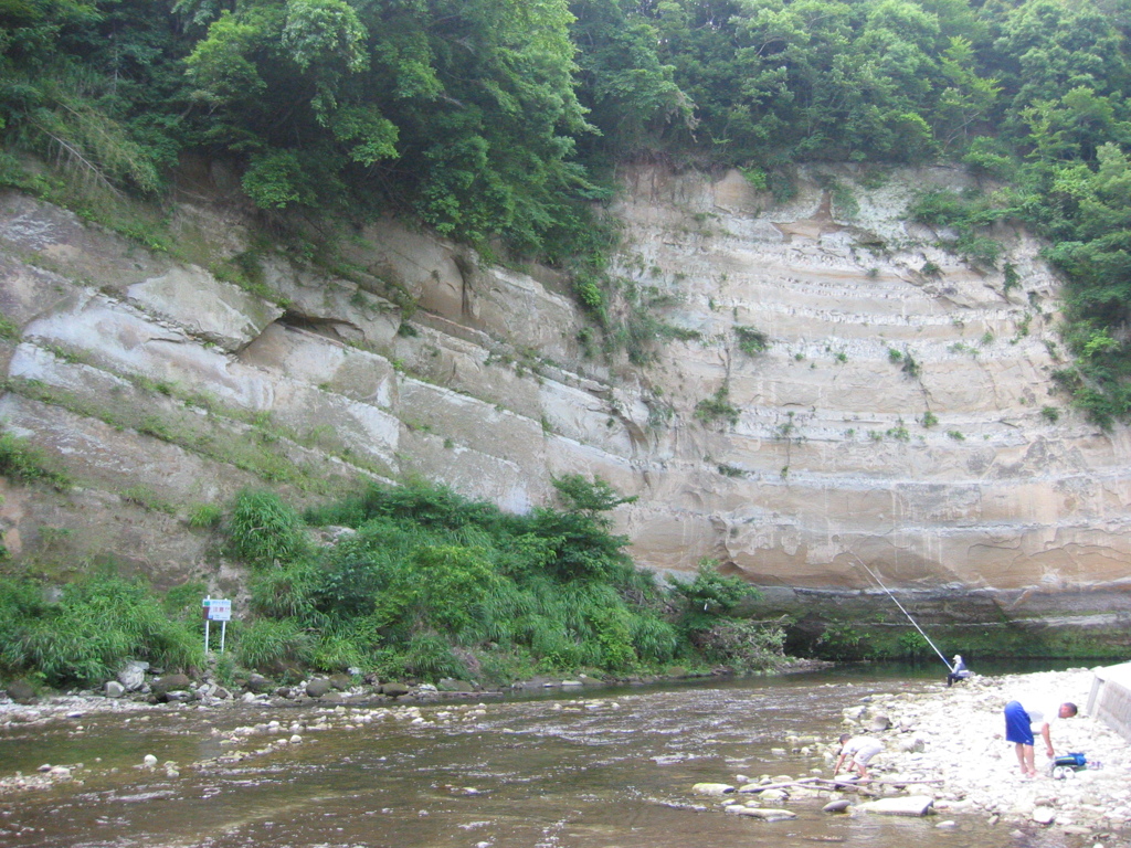 初夏、千葉県養老渓谷