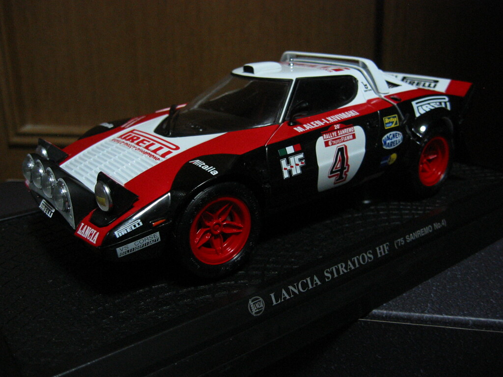 京商 　1/18 ダイキャストミニカー　ランチアストラトスHFラリー
