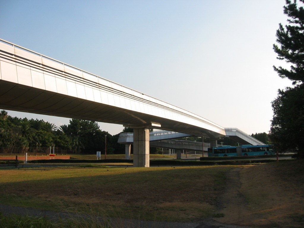 震災前のサイクリングロード