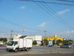 震災前のサイクリングロード