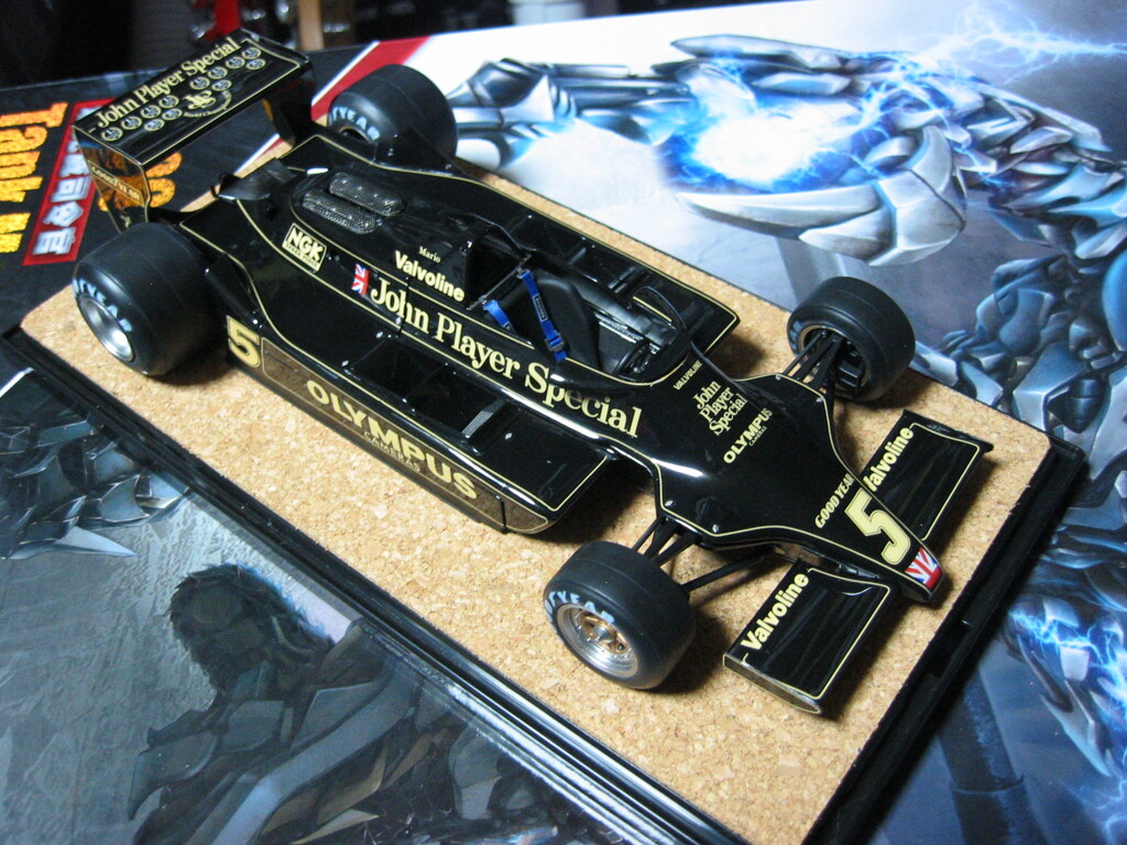 タミヤ 1/20 ロータス79 マリオ・アンドレッティ