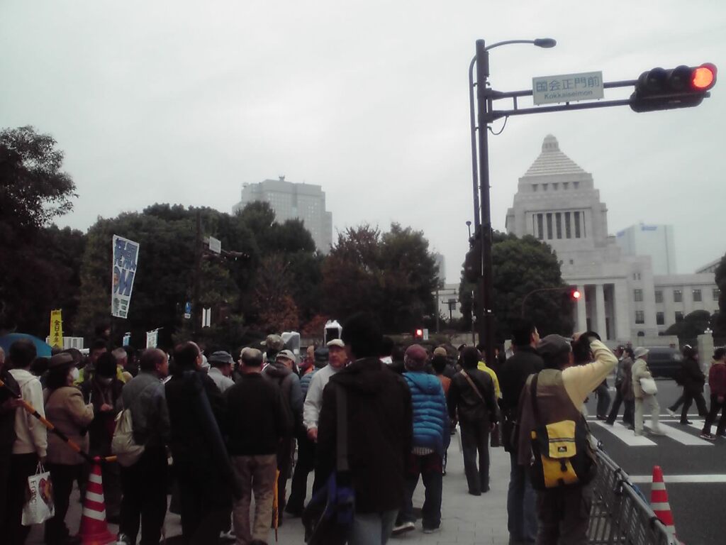 反原発抗議集会　11月