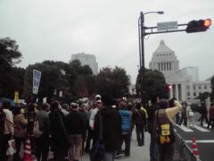 反原発抗議集会 11月