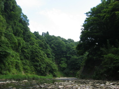 初夏、千葉県養老渓谷