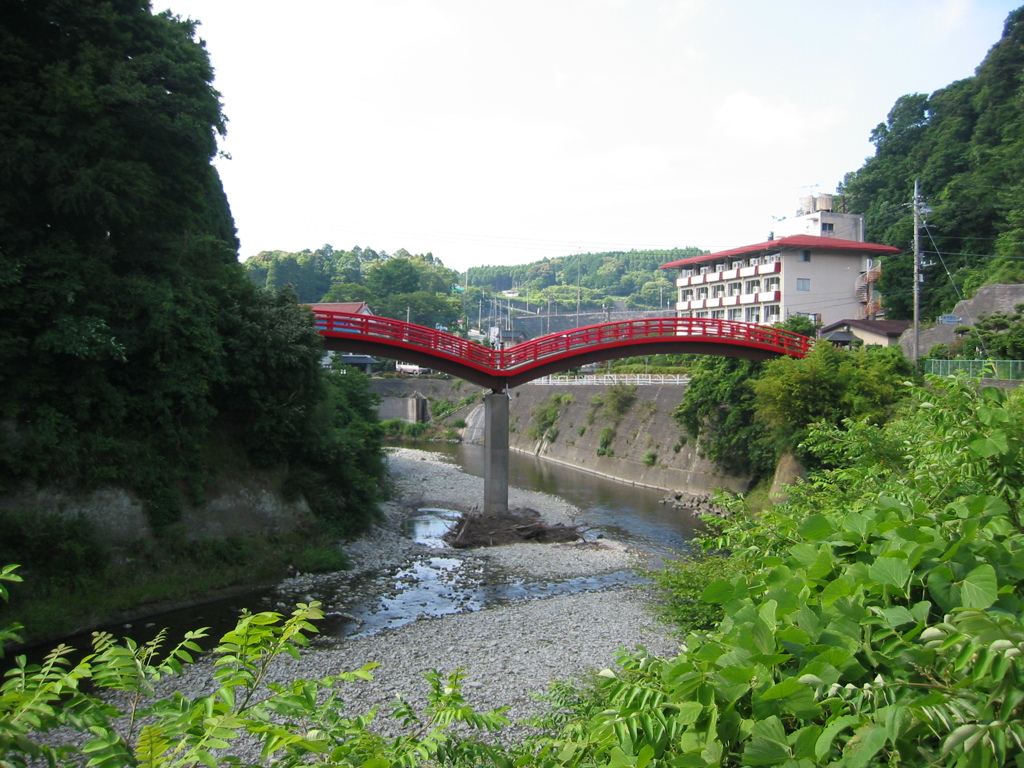 初夏、千葉県養老渓谷