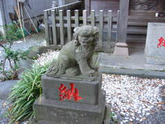 船橋の東照宮付近