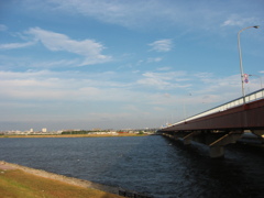 自転車で行った葛西臨海公園付近の橋