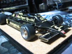 タミヤ 1/20 ロータス79 マリオ・アンドレッティ