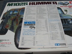 タミヤ　1/12電動RC M1025 HUMMER