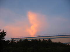 震災前の稲毛の海岸