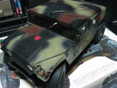 タミヤ　1/12電動RC M1025 HUMMER