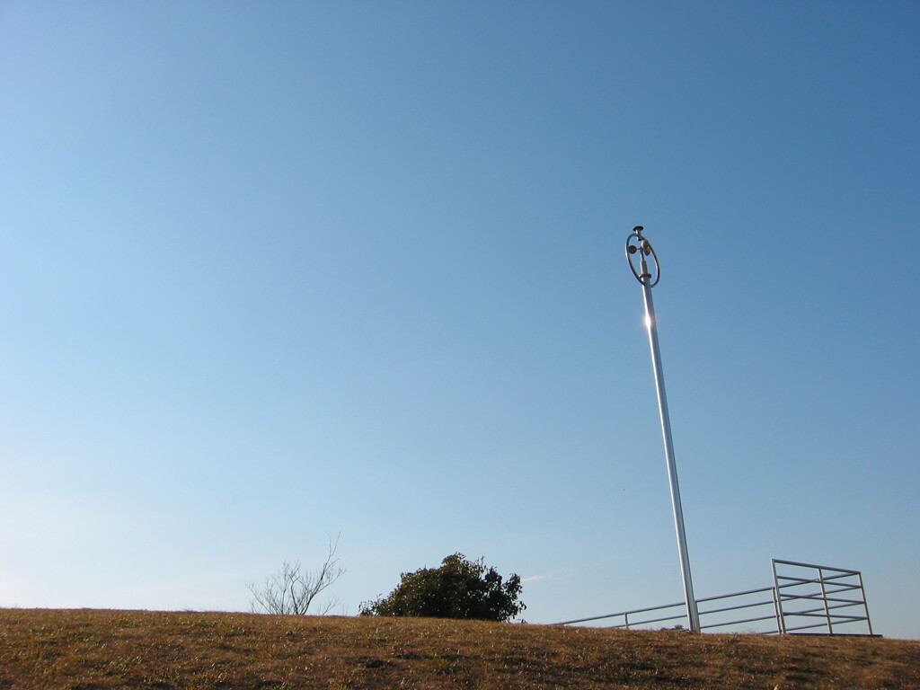 ポートタワーの中の公園