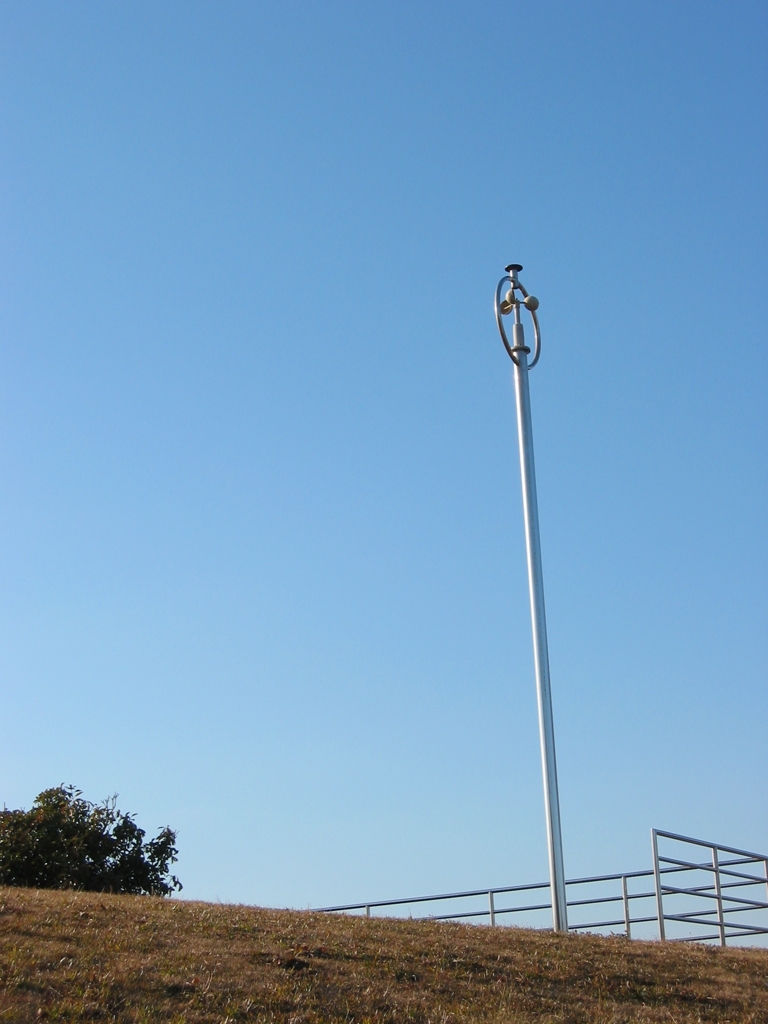 ポートタワーの中の公園