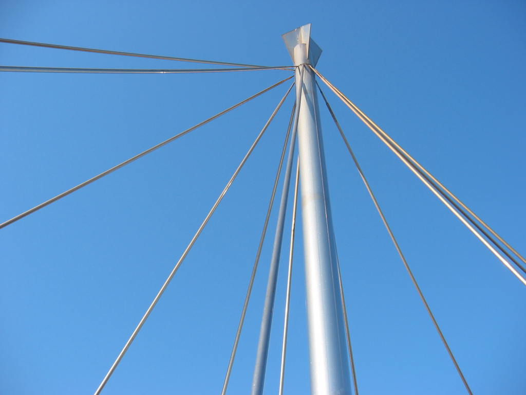 ポートタワーの中の公園