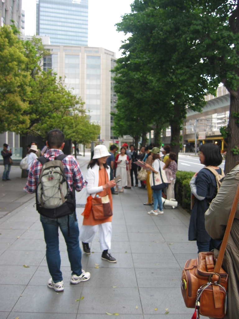 GMO反対抗議集会丸の内