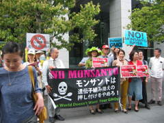 GMO反対抗議集会丸の内
