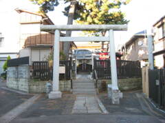 船橋の東照宮付近