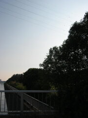 震災前のサイクリングロード