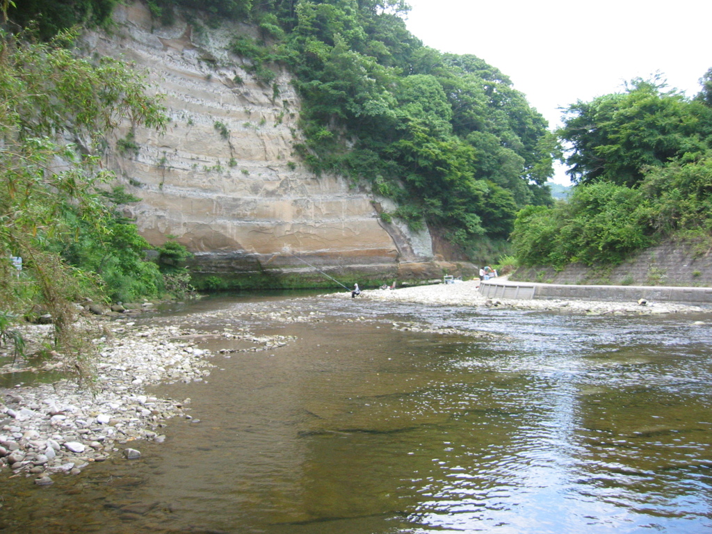 初夏、千葉県養老渓谷