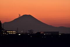 正月の富士山