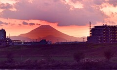 秋の夕暮れ