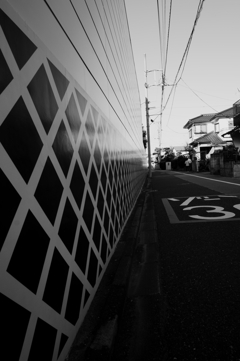 みりん工場塀