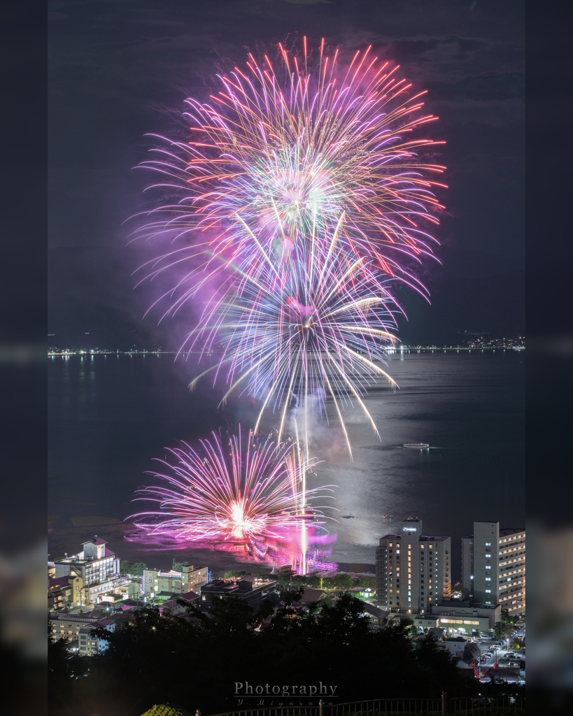 諏訪湖祭湖上花火 The Legacy