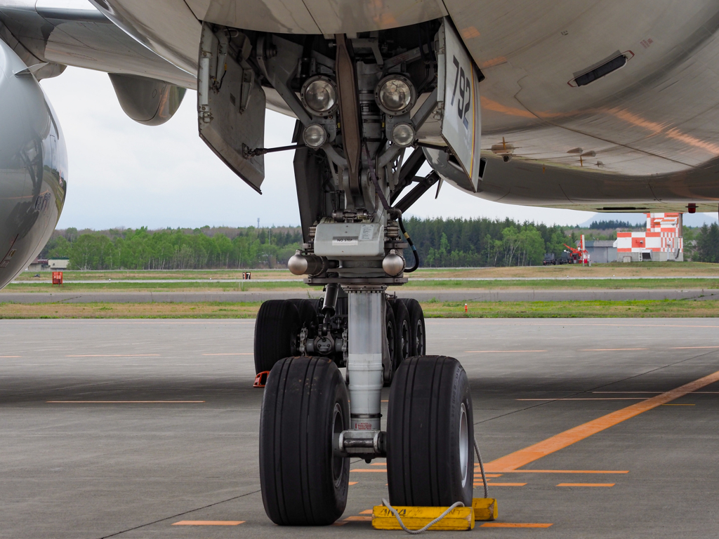 航空機の前輪