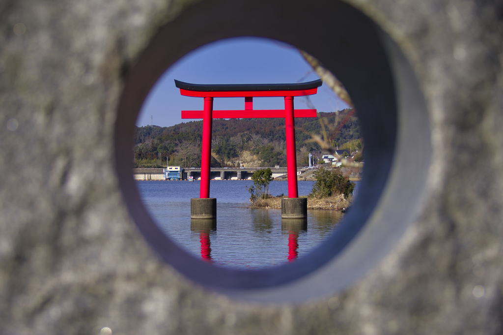 円型ファインダー