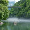 雨上がりの渓流