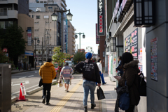 Street in front of Yodobashi