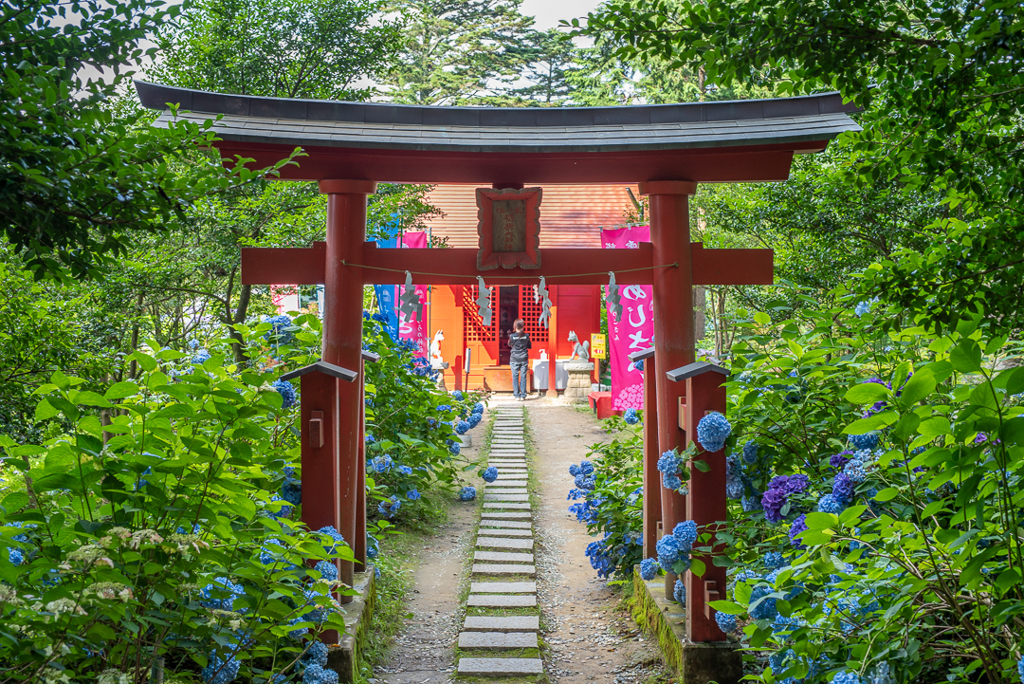 シンプルに鳥居