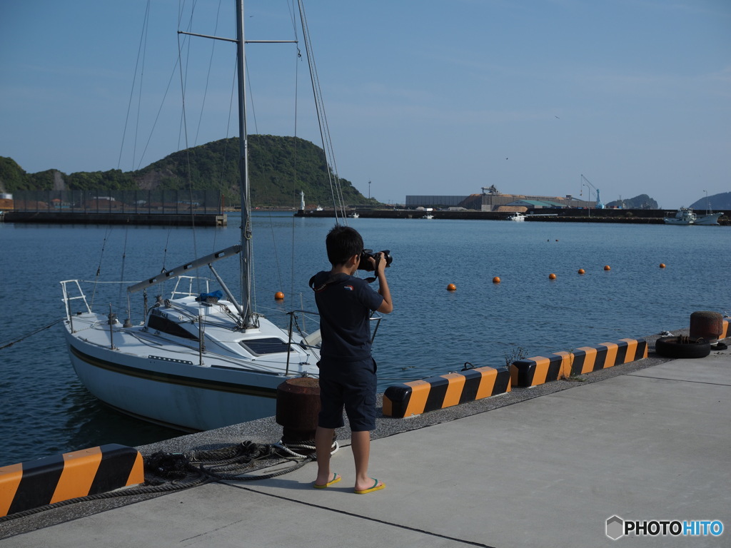 息子ちん、何を撮ってるのかな？