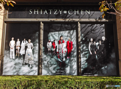  街のスナップ　ウインドウ