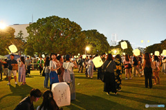 山下公園　横浜で七夕祭り