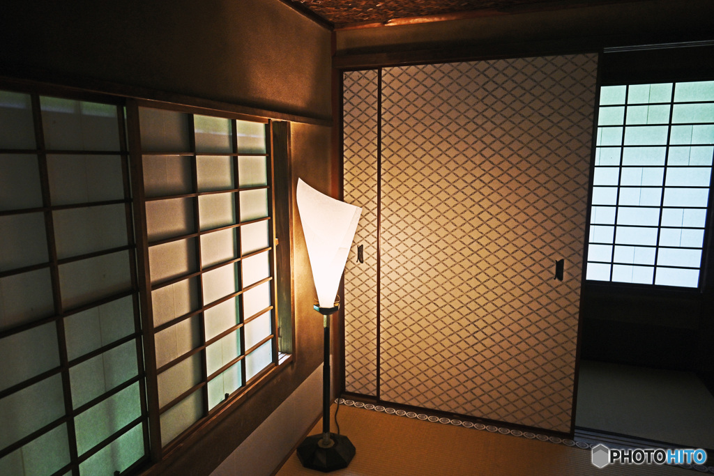 一条恵観山荘　建物内部
