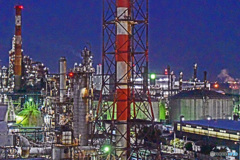 工場夜景