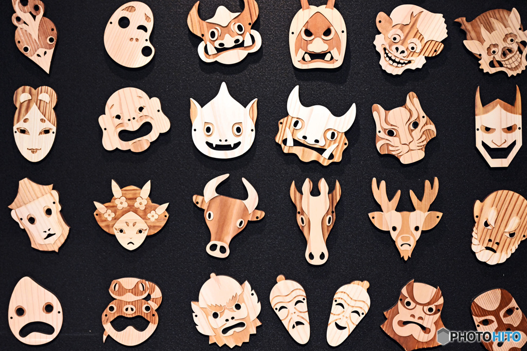 百段階段展示作品