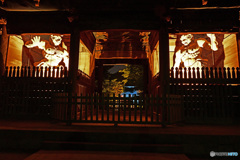 称名寺のライトアップ