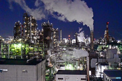 工場夜景