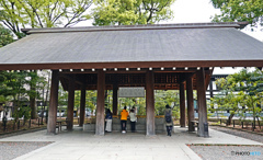 靖国神社の手水舎