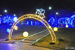 アメリカ山のイルミネーション