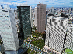 展望室からの眺め