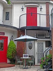 赤いドア－のある家