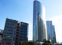 品川駅東口より天王洲へ