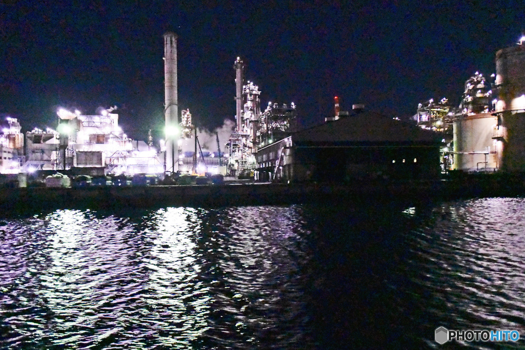 工場夜景