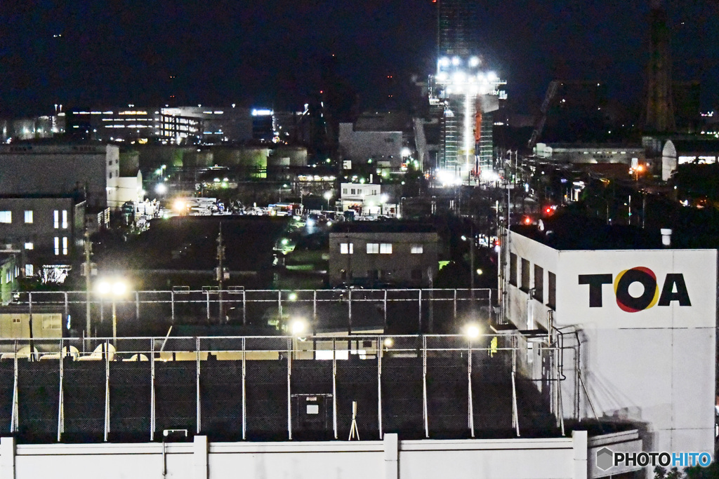 工場夜景