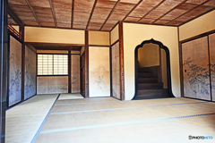 横浜三渓園にて